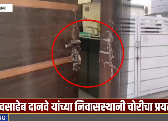 Breaking News | जालन्यात घराचे कुलूप तोडून चोरीचा प्रयत्न, पोलिसांकडून तपास सुरू